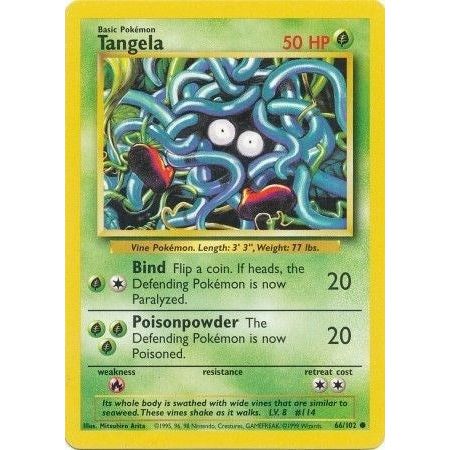 Image for Tangela (066/102) (BS) - Pokemon