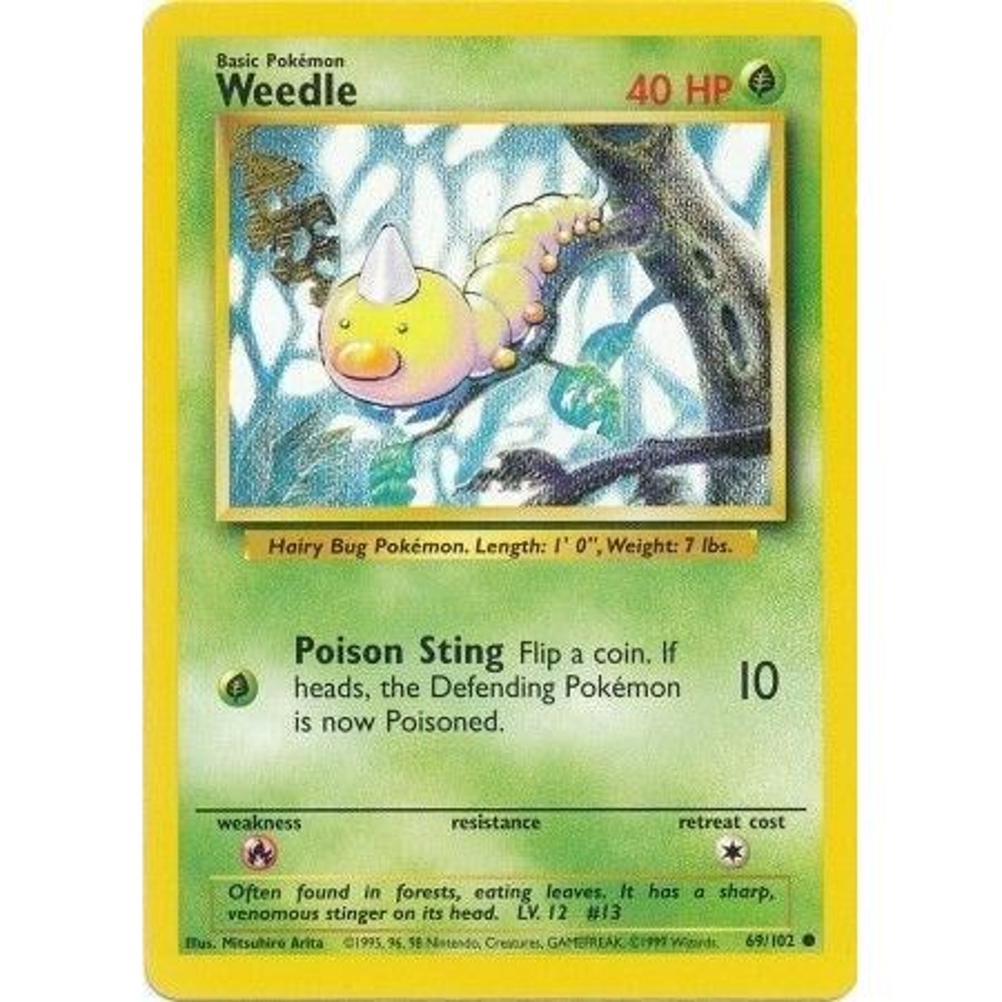 Image for Weedle (069/102) (BS) - Pokemon