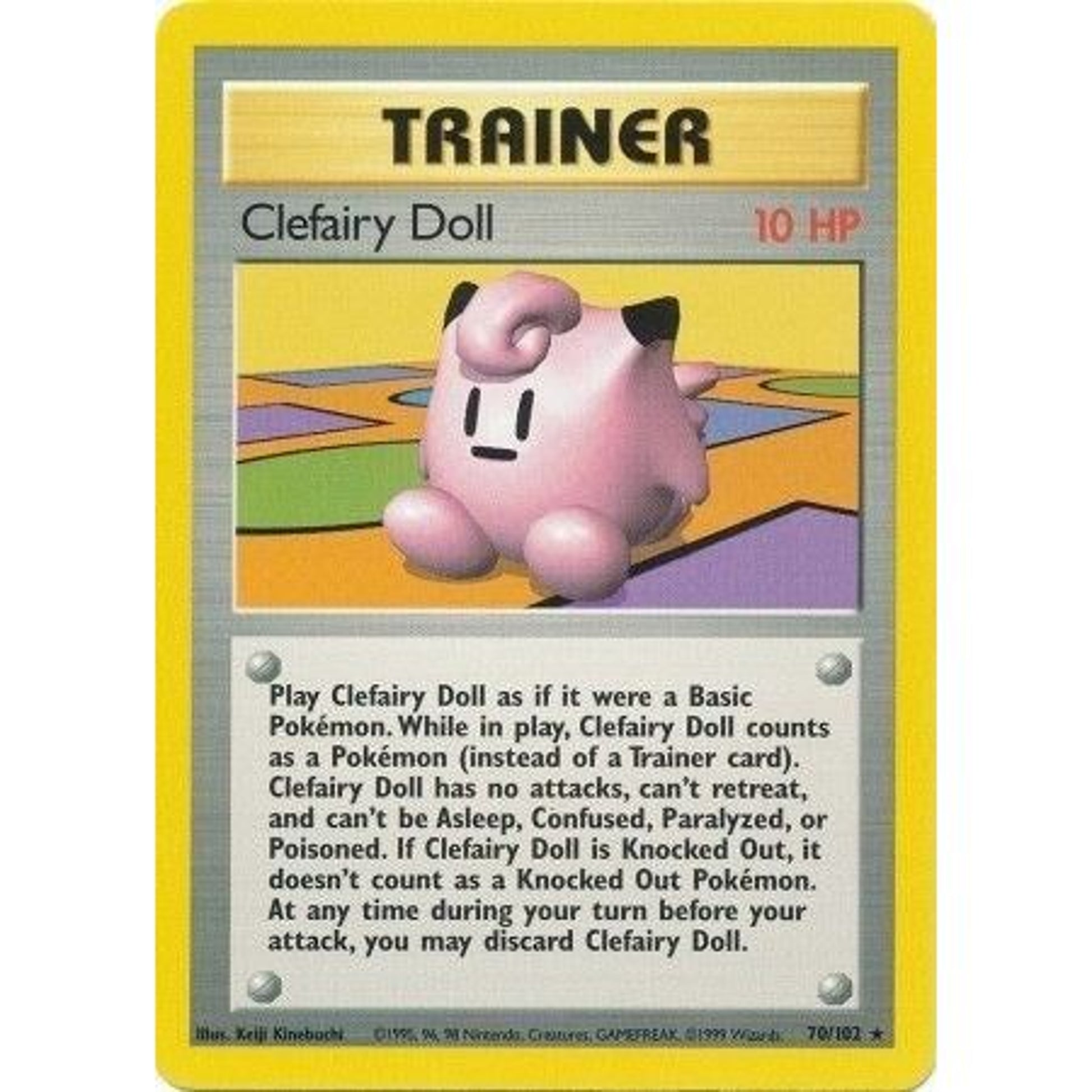 Image for Clefairy Doll (070/102) (BS) - Pokemon