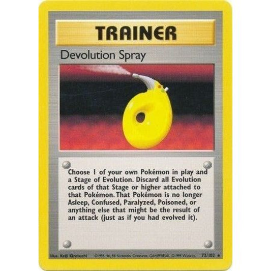 Image for Devolution Spray (072/102) (BS) - Pokemon
