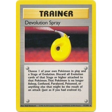 Image for Devolution Spray (072/102) (BS) - Pokemon