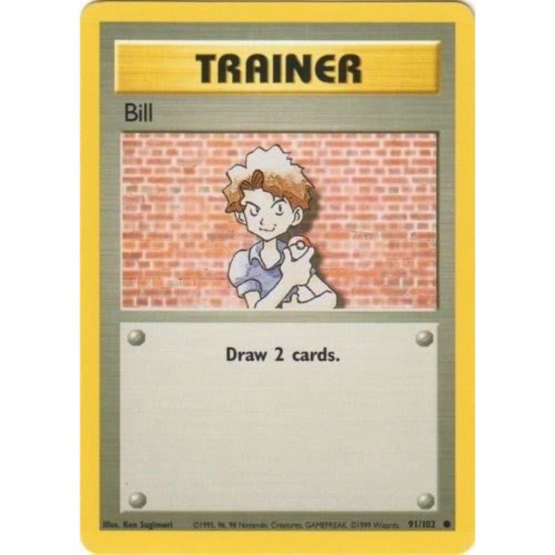 Image for Bill (091/102) (BS) - Pokemon