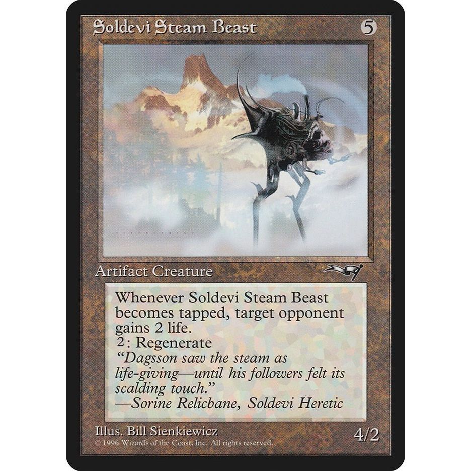 Image for Soldevi Steam Beast (178) (ALL) - Magic: The Gathering