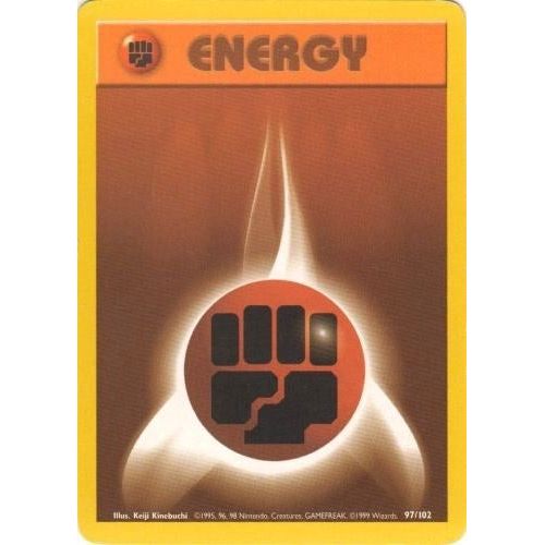 Image for Fighting Energy (097/102) (BS) - Pokemon