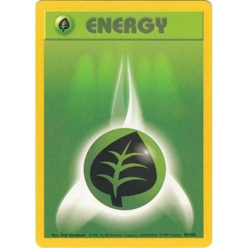 Image for Grass Energy (099/102) (BS) - Pokemon
