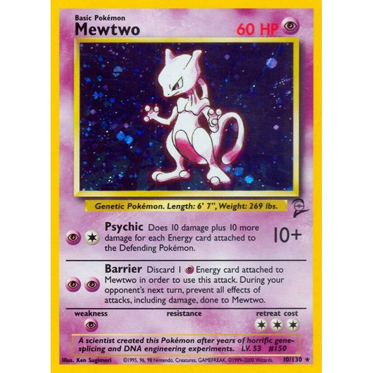 Image for Mewtwo (010/130) (BS2) - Pokemon