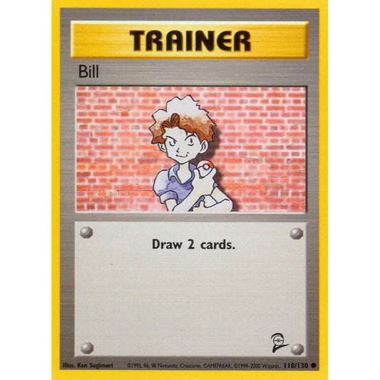 Image for Bill (118/130) (BS2) - Pokemon