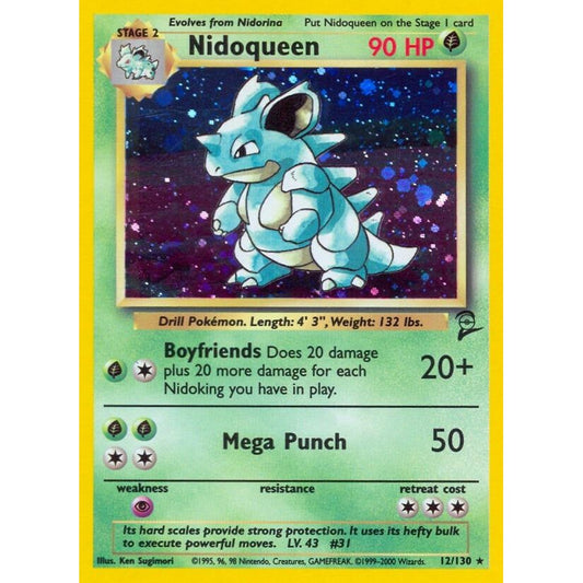 Image for Nidoqueen (012/130) (BS2) - Pokemon