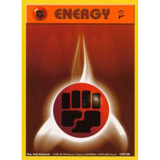 Image for Fighting Energy (125/130) (BS2) - Pokemon