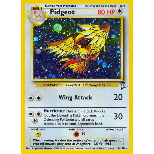 Image for Pidgeot (014/130) (BS2) - Pokemon