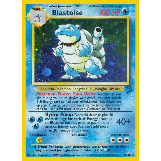 Image for Blastoise (002/130) (BS2) - Pokemon
