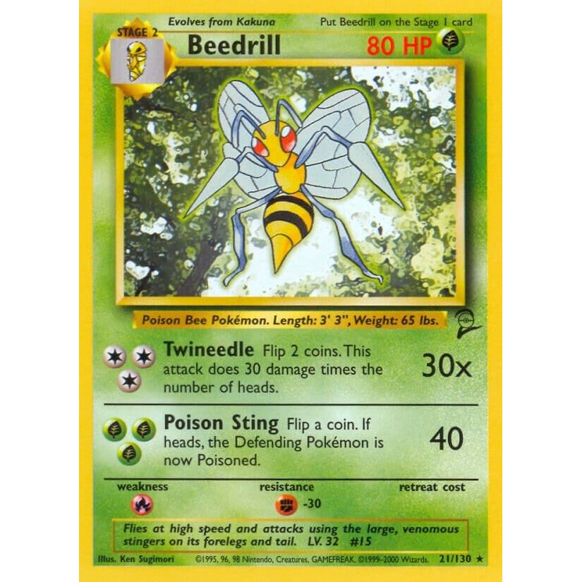 Image for Beedrill (021/130) (BS2) - Pokemon