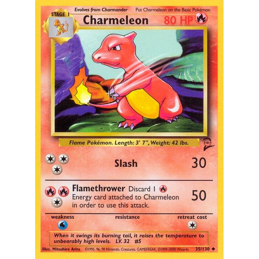 Image for Charmeleon (035/130) (BS2) - Pokemon
