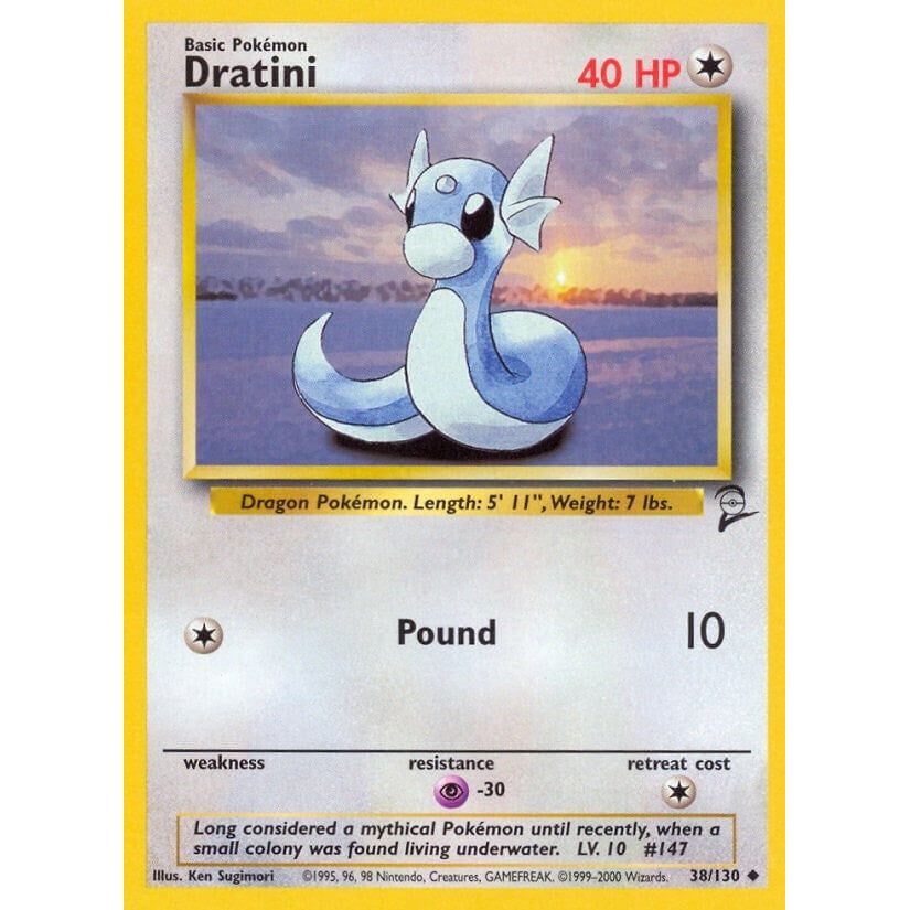 Image for Dratini (038/130) (BS2) - Pokemon