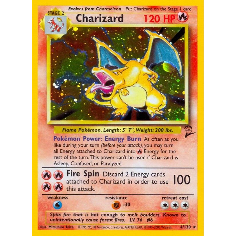 Image for Charizard (004/130) (BS2) - Pokemon