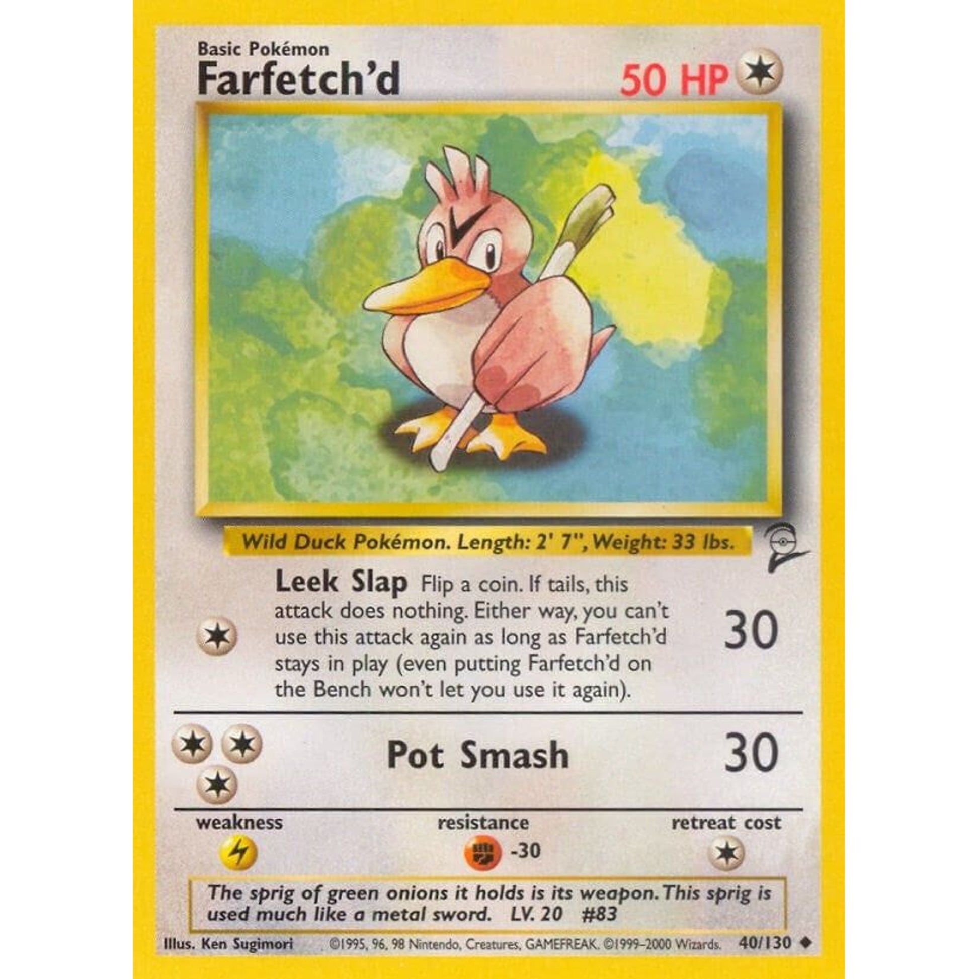 Image for Farfetch'd (040/130) (BS2) - Pokemon