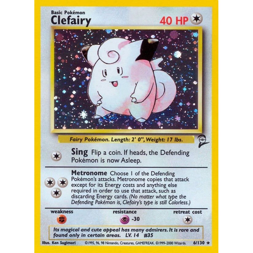 Image for Clefairy (006/130) (BS2) - Pokemon