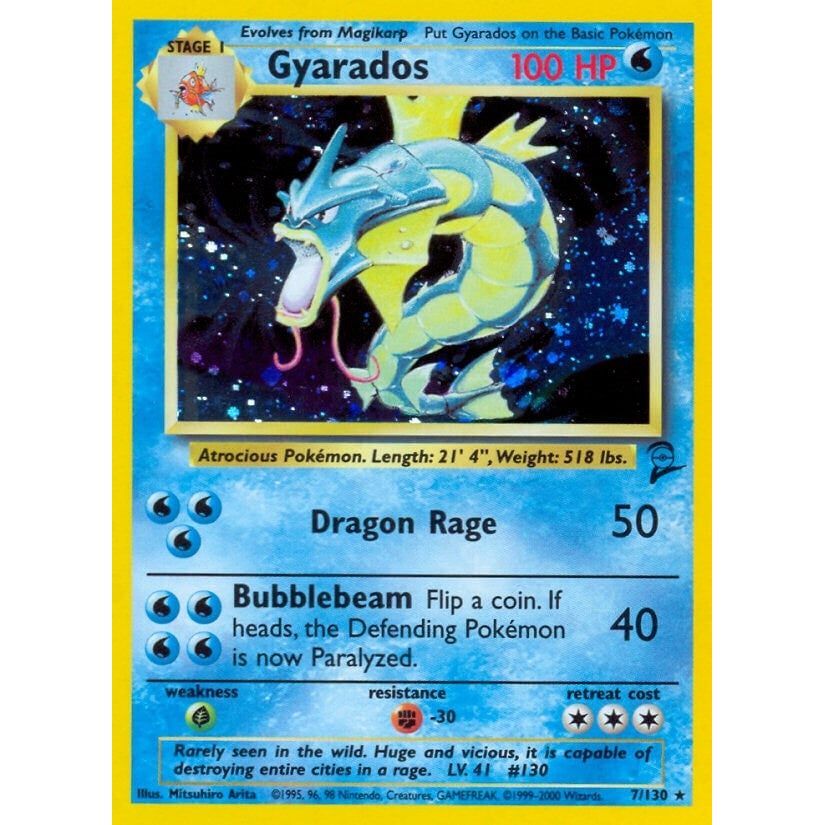 Image for Gyarados (007/130) (BS2) - Pokemon