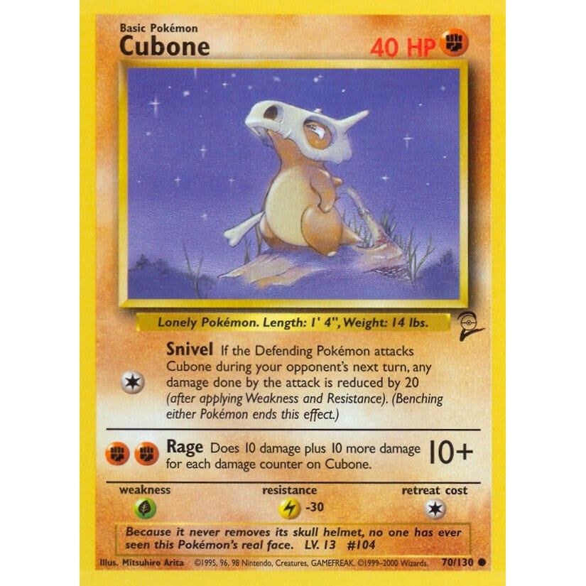 Image for Cubone (070/130) (BS2) - Pokemon