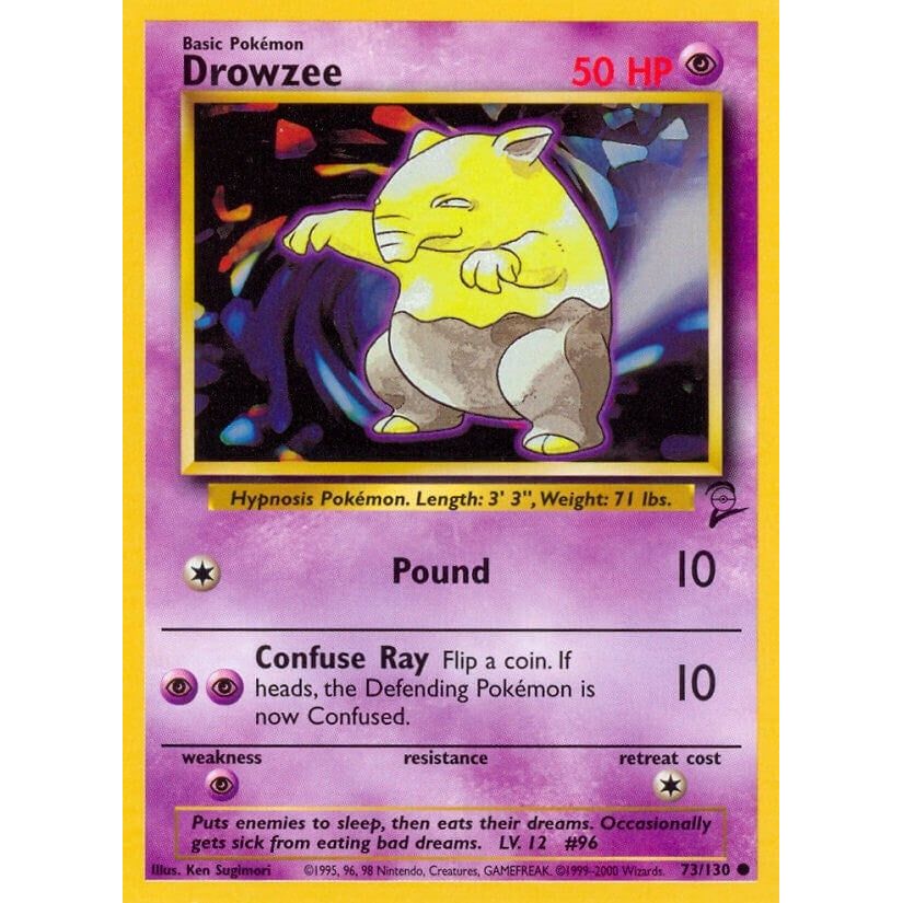 Image for Drowzee (073/130) (BS2) - Pokemon