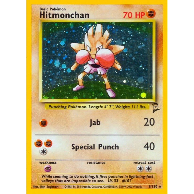 Image for Hitmonchan (008/130) (BS2) - Pokemon