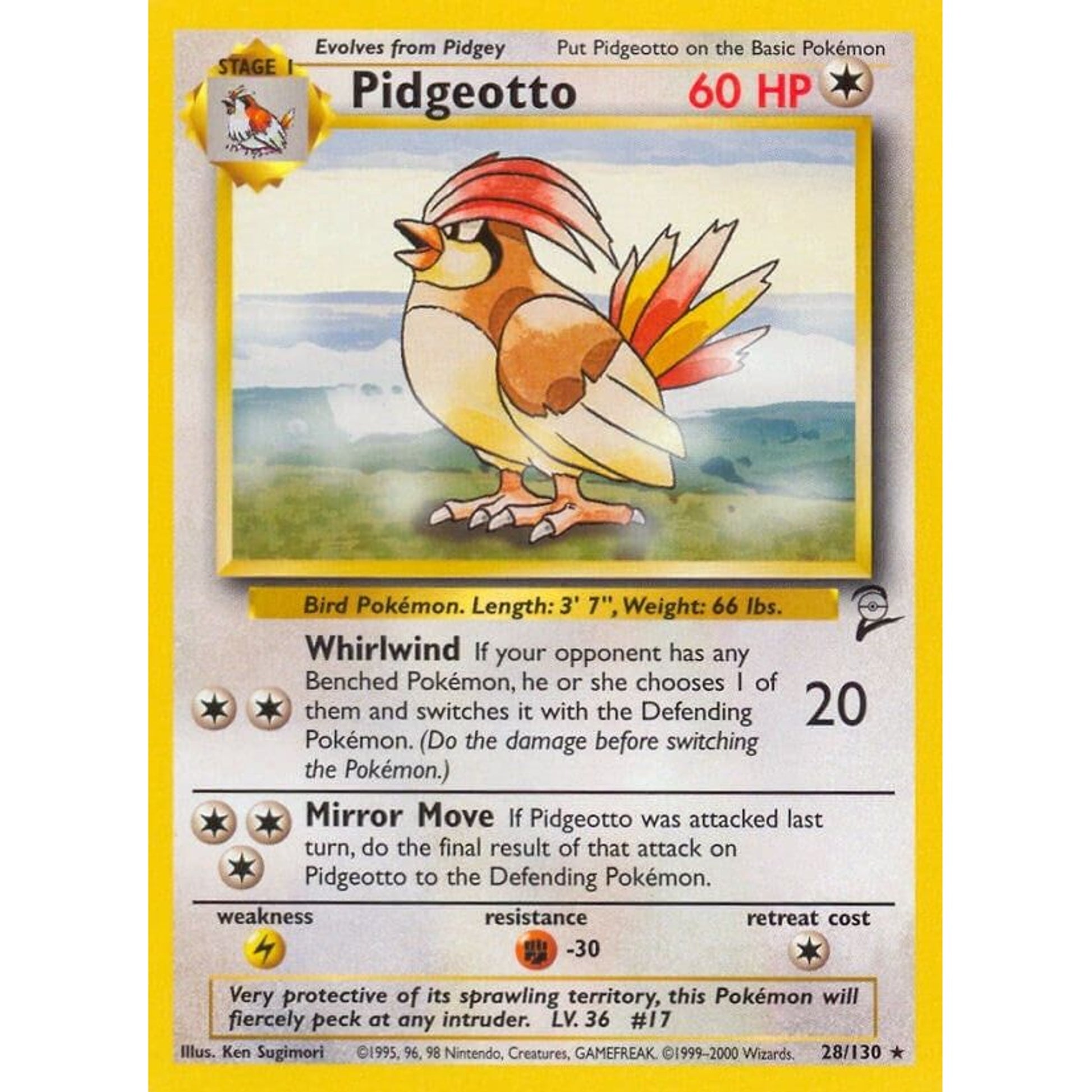 Image for Pidgeotto (028/130) (BS2) - Pokemon