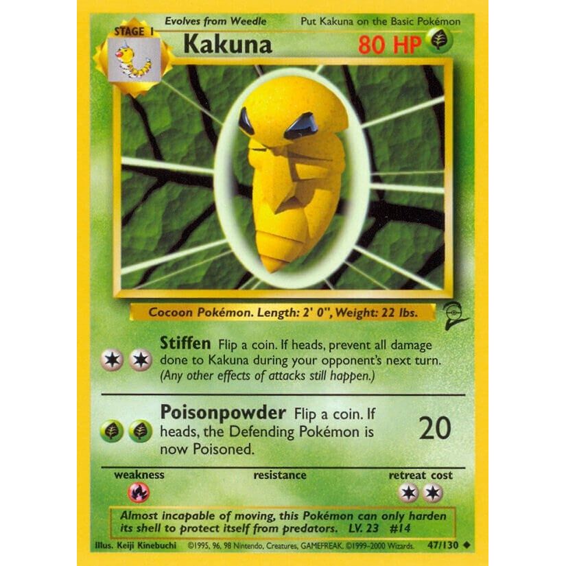 Image for Kakuna (047/130) (BS2) - Pokemon