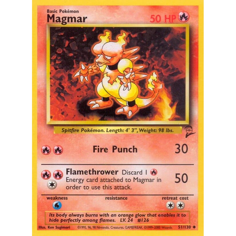 Image for Magmar (051/130) (BS2) - Pokemon