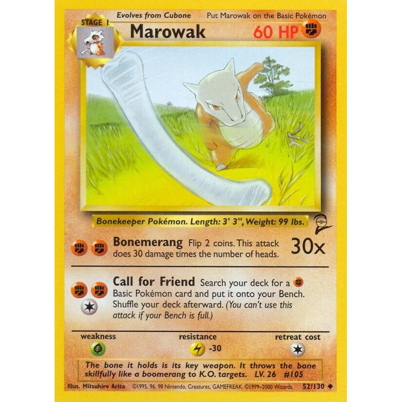 Image for Marowak (052/130) (BS2) - Pokemon