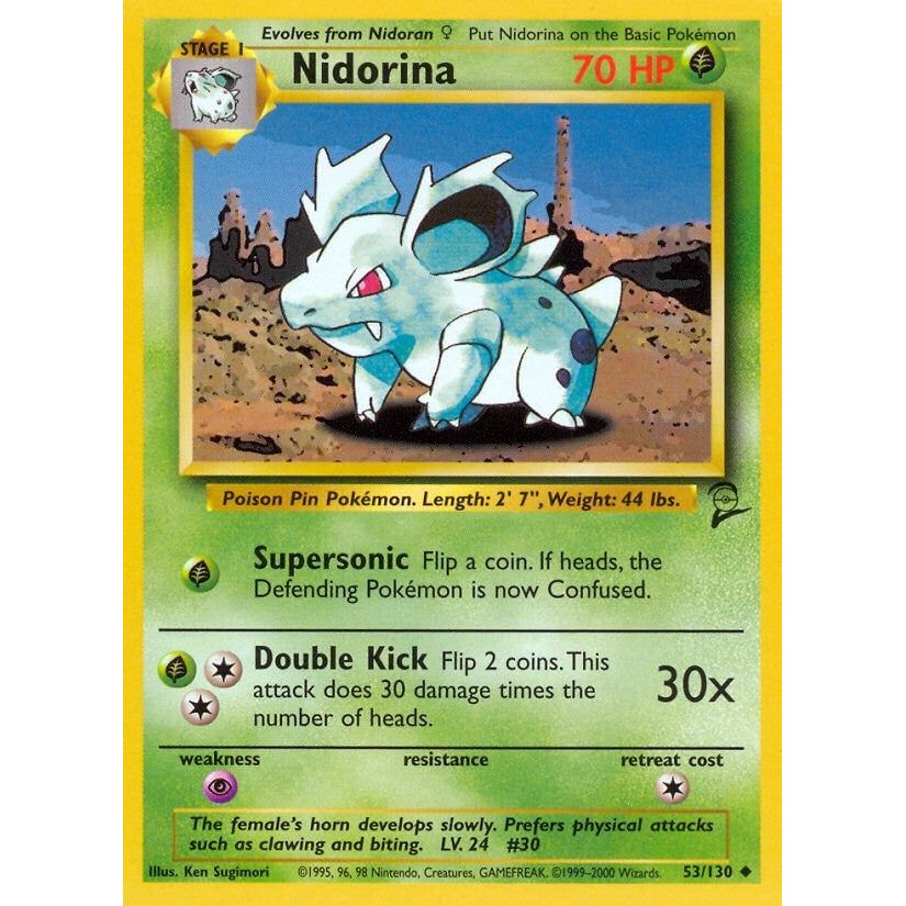 Image for Nidorina (053/130) (BS2) - Pokemon