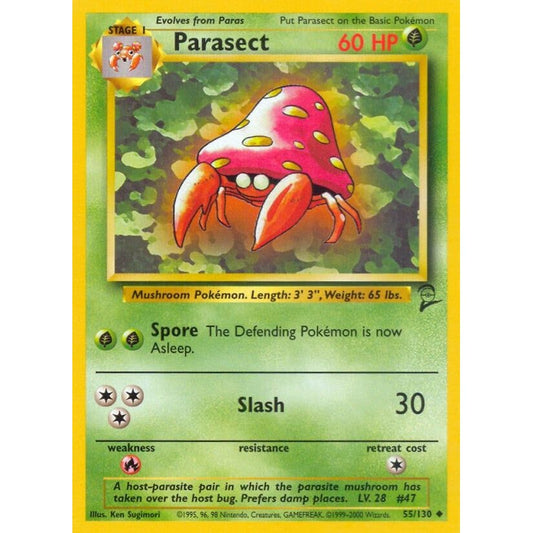 Image for Parasect (055/130) (BS2) - Pokemon