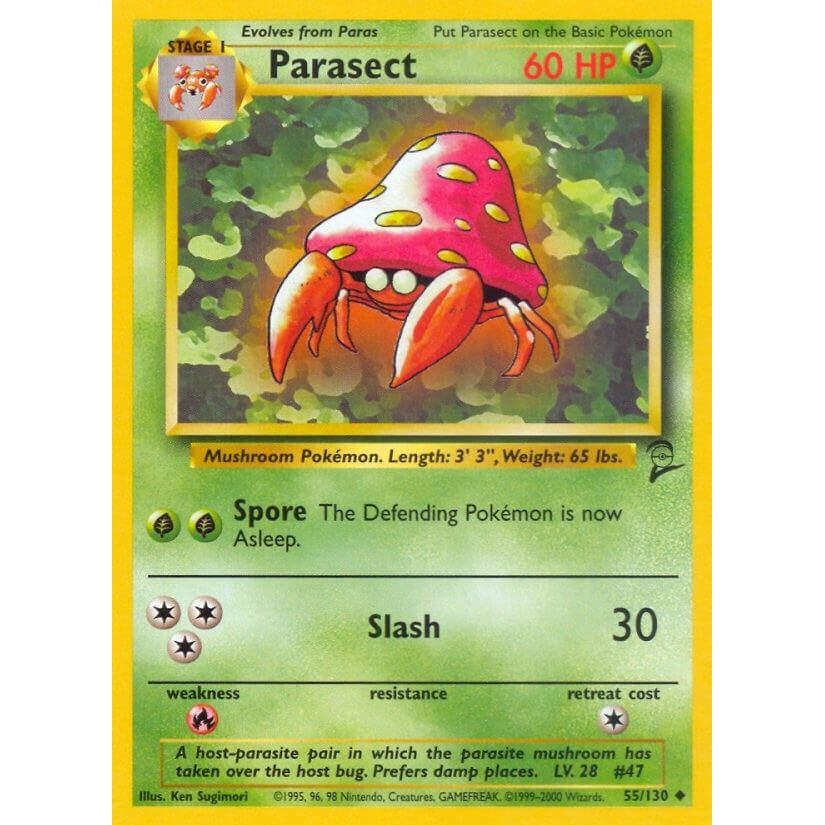Image for Parasect (055/130) (BS2) - Pokemon