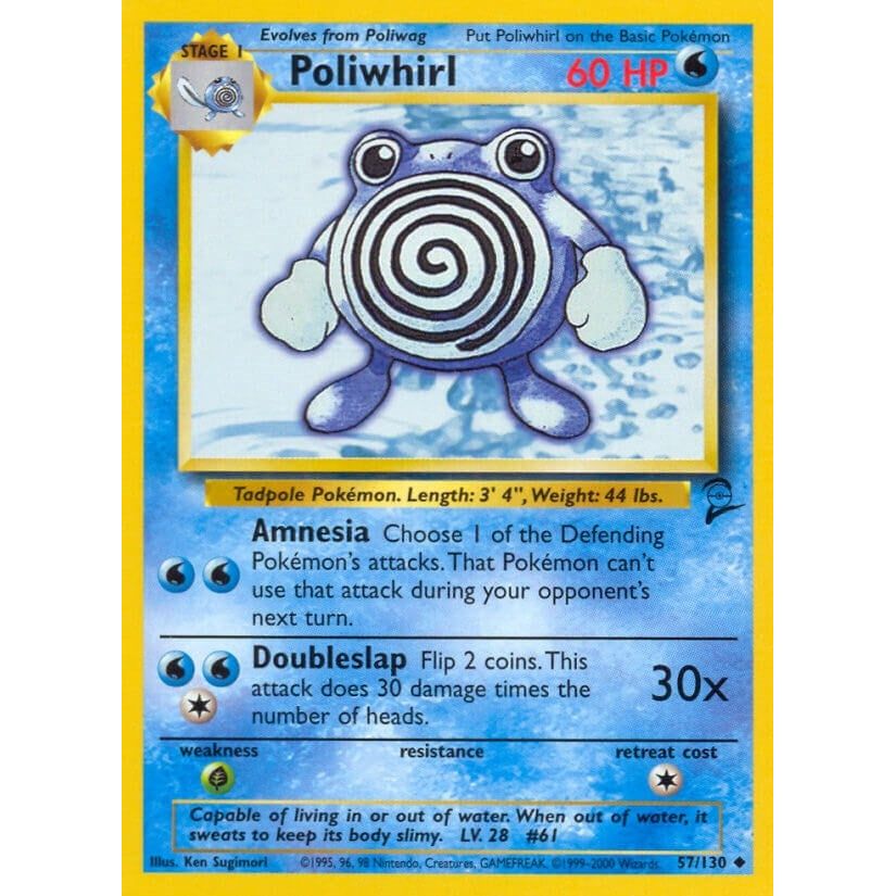 Image for Poliwhirl (057/130) (BS2) - Pokemon