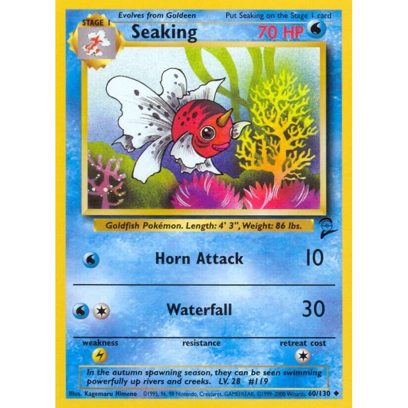 Image for Seaking (060/130) (BS2) - Pokemon