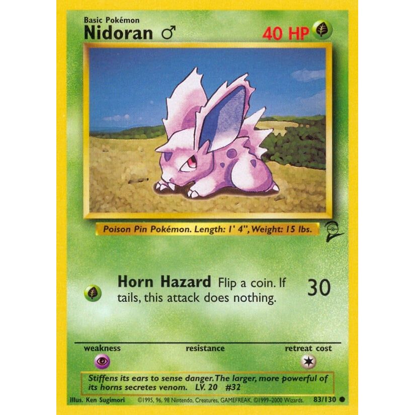 Image for Nidoran M (083/130) (BS2) - Pokemon