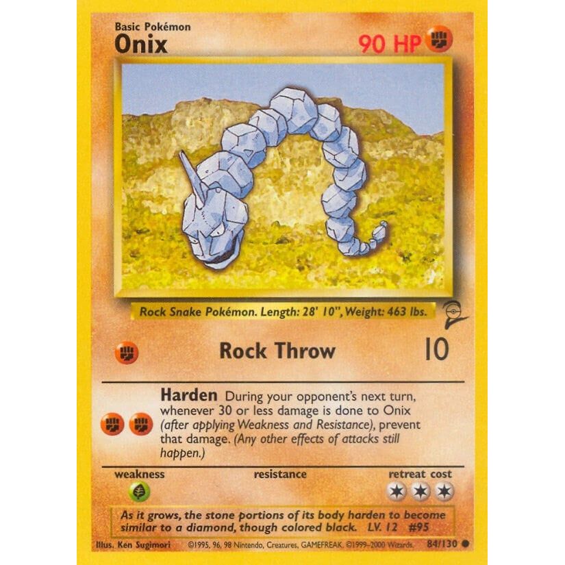 Image for Onix (084/130) (BS2) - Pokemon