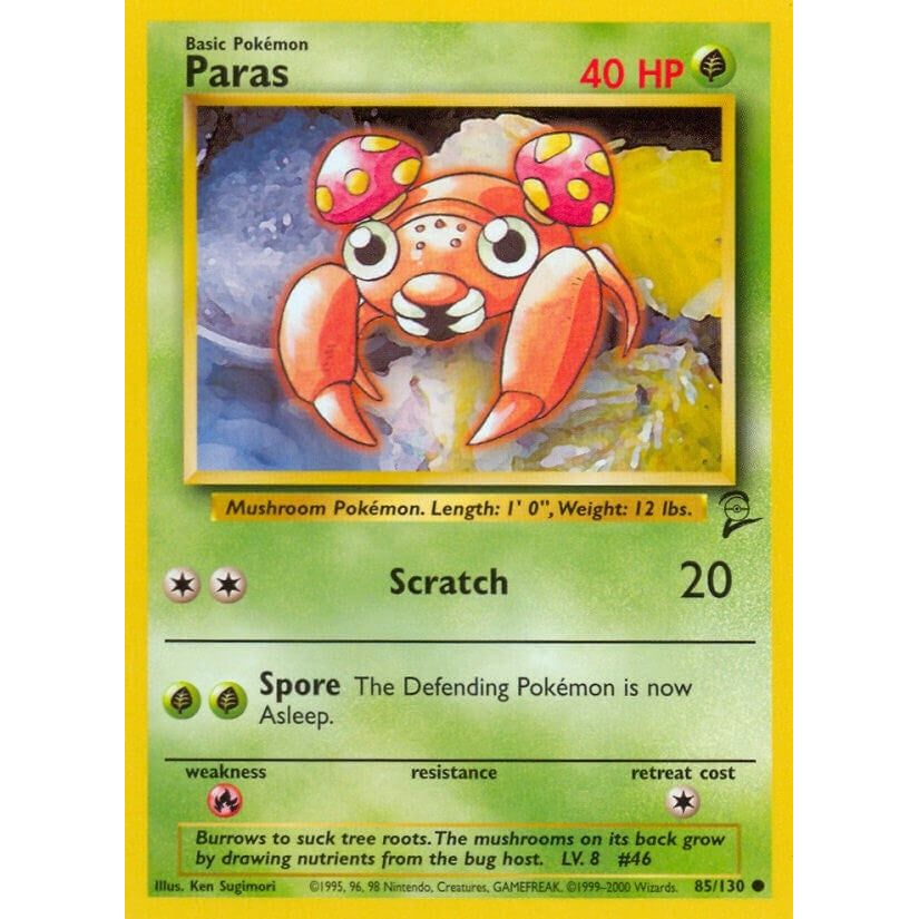 Image for Paras (085/130) (BS2) - Pokemon