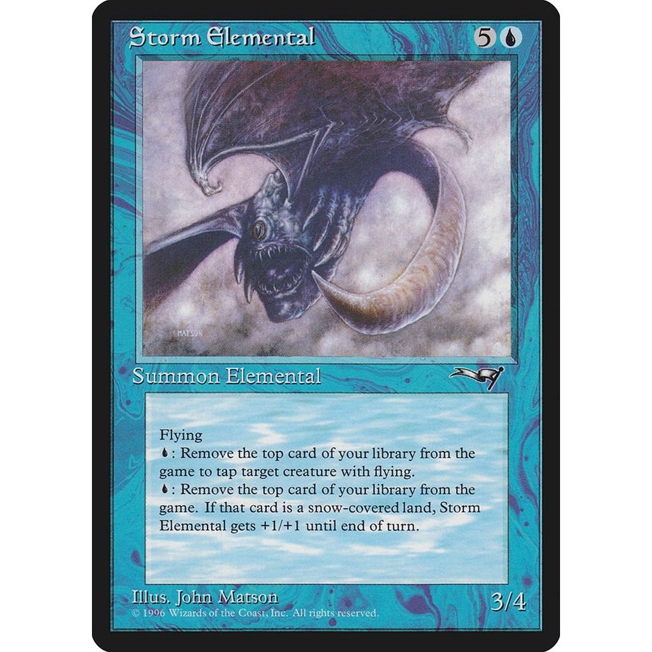 Image for Storm Elemental (ALL) - Magic: The Gathering