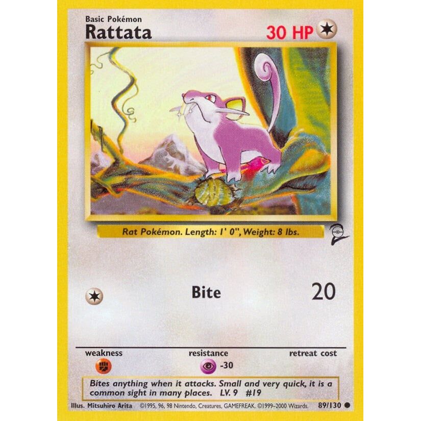 Image for Rattata (089/130) (BS2) - Pokemon