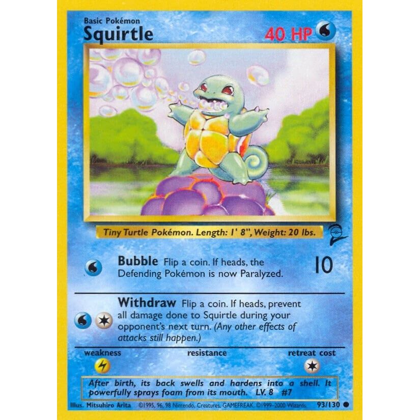 Image for Squirtle (093/130) (BS2) - Pokemon