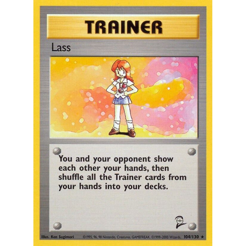 Image for Lass (104/130) (BS2) - Pokemon