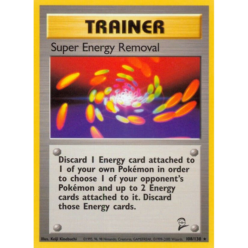 Image for Super Energy Removal (108/130) (BS2) - Pokemon