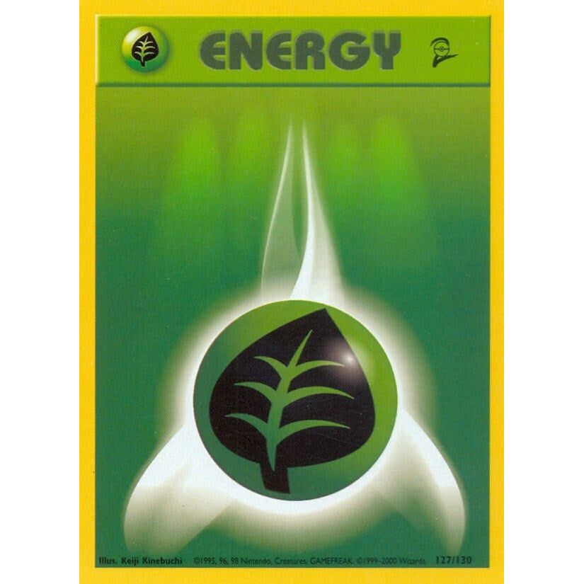 Image for Grass Energy (127/130) (BS2) - Pokemon