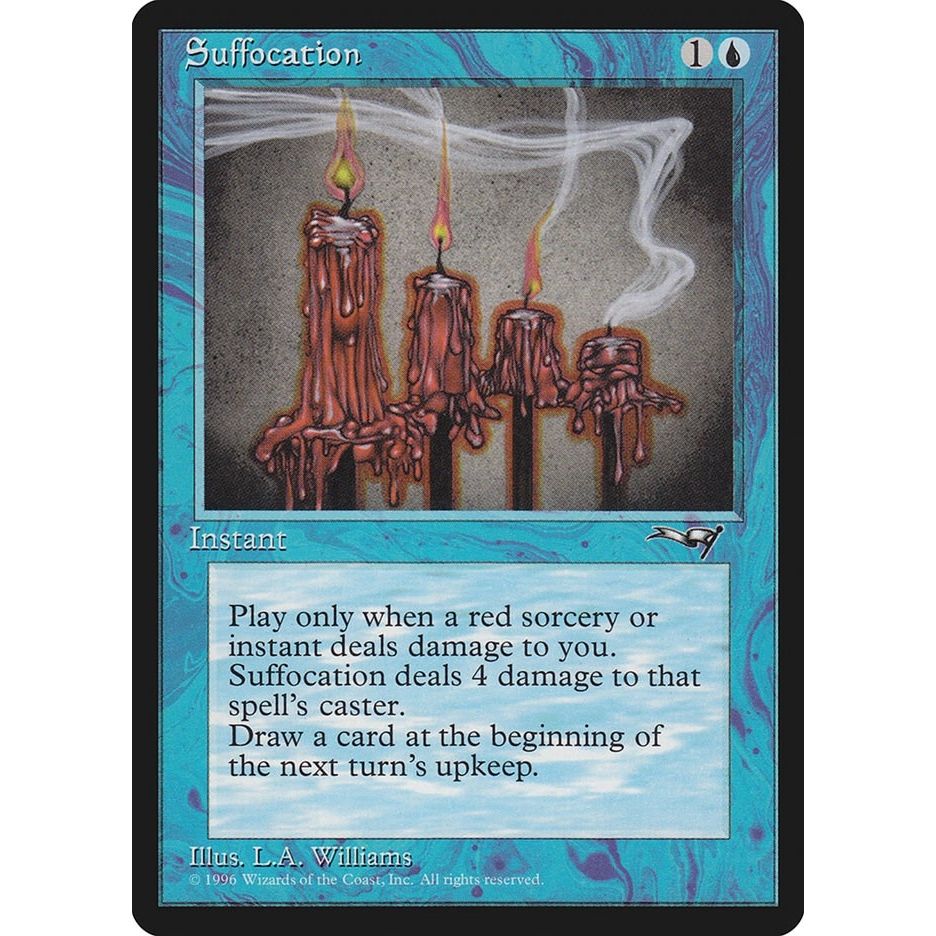 Image for Suffocation (ALL) - Magic: The Gathering