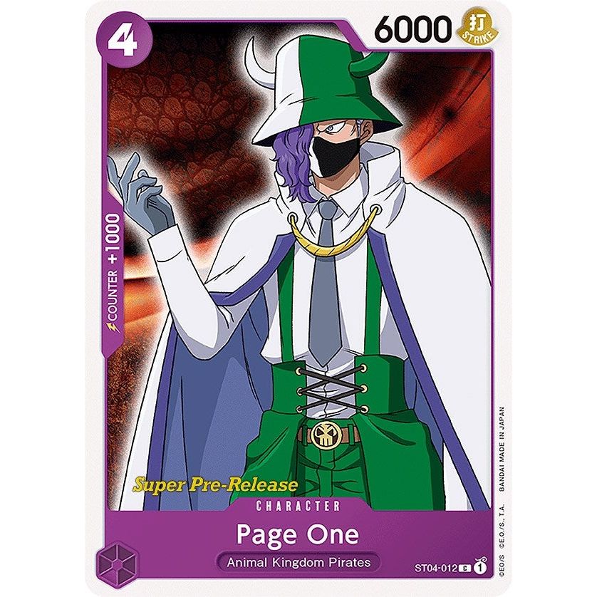Image for Page One (ST04-012) (ST-04 PRE) - One Piece Card Game