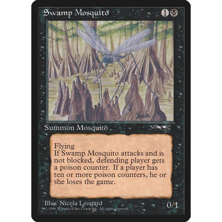 Image for Swamp Mosquito (Brown Trees) (31) (ALL) - Magic: The Gathering