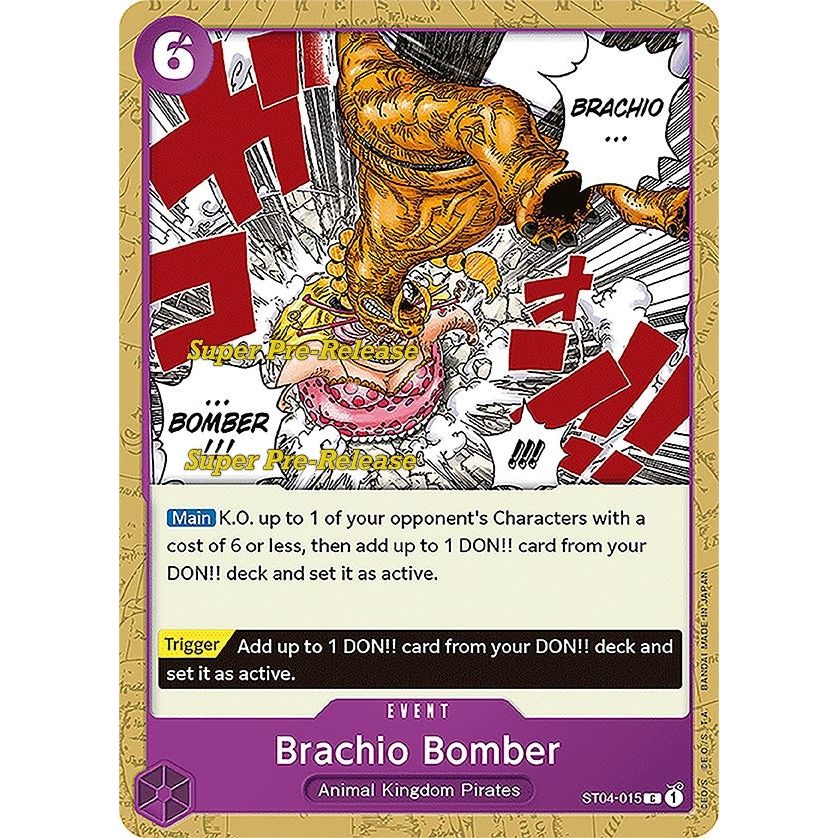 Image for Brachio Bomber (ST04-015) (ST-04 PRE) - One Piece Card Game
