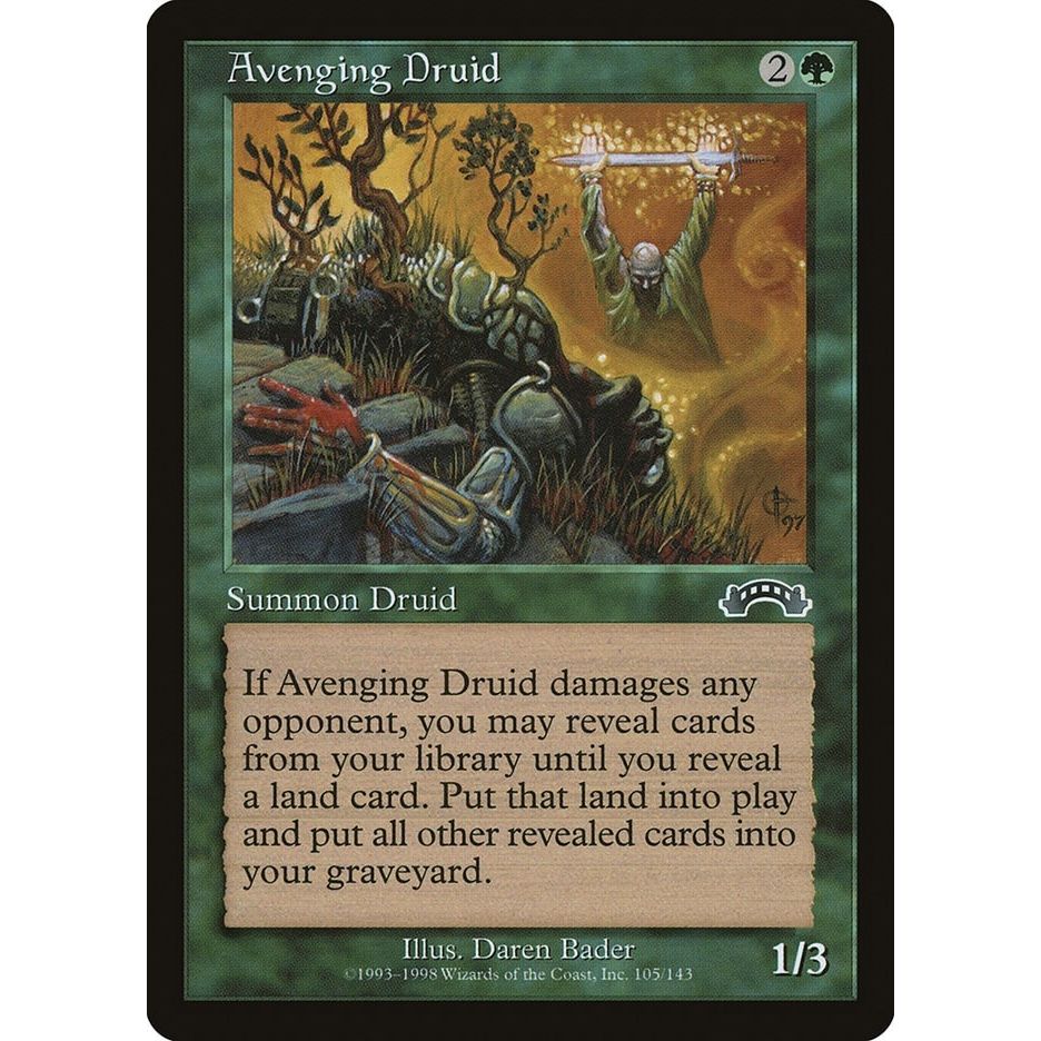 Image for Avenging Druid (105) (EXO) - Magic: The Gathering