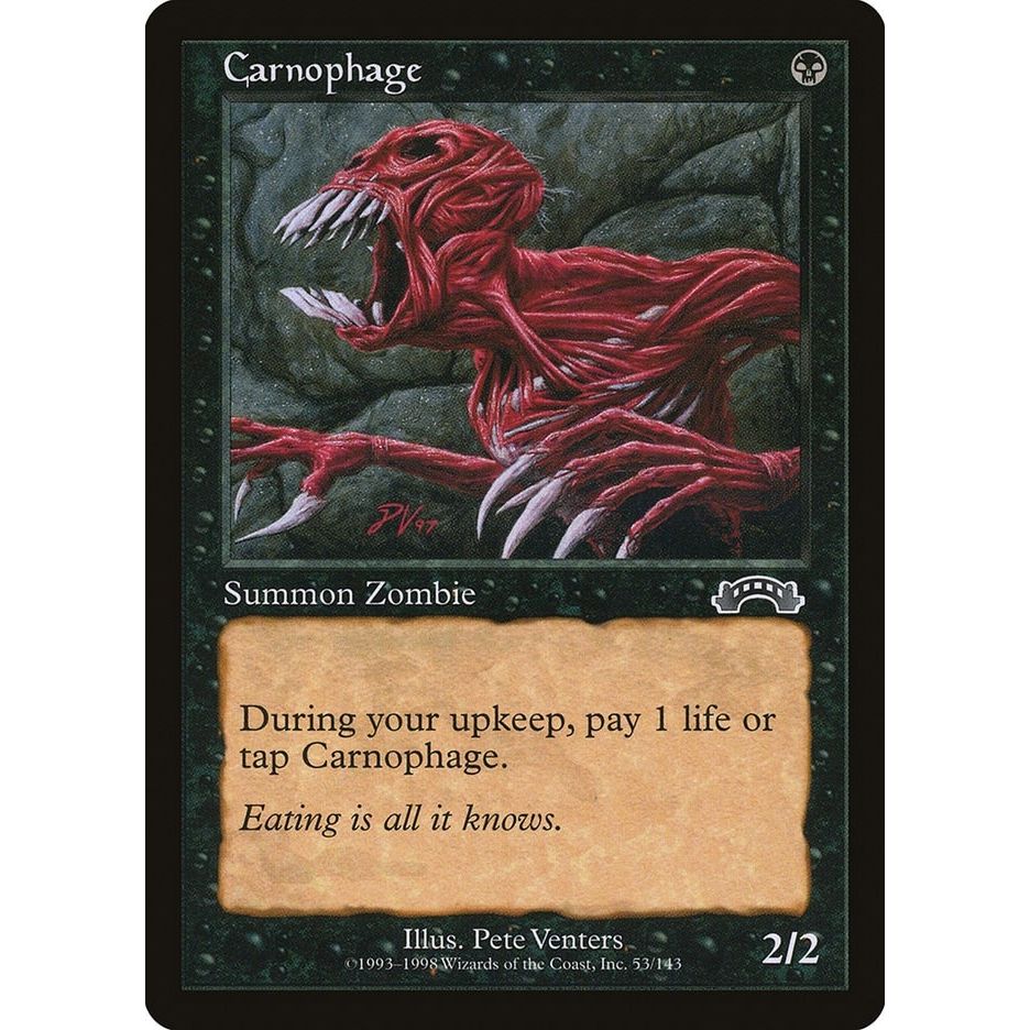 Image for Carnophage (53) (EXO) - Magic: The Gathering