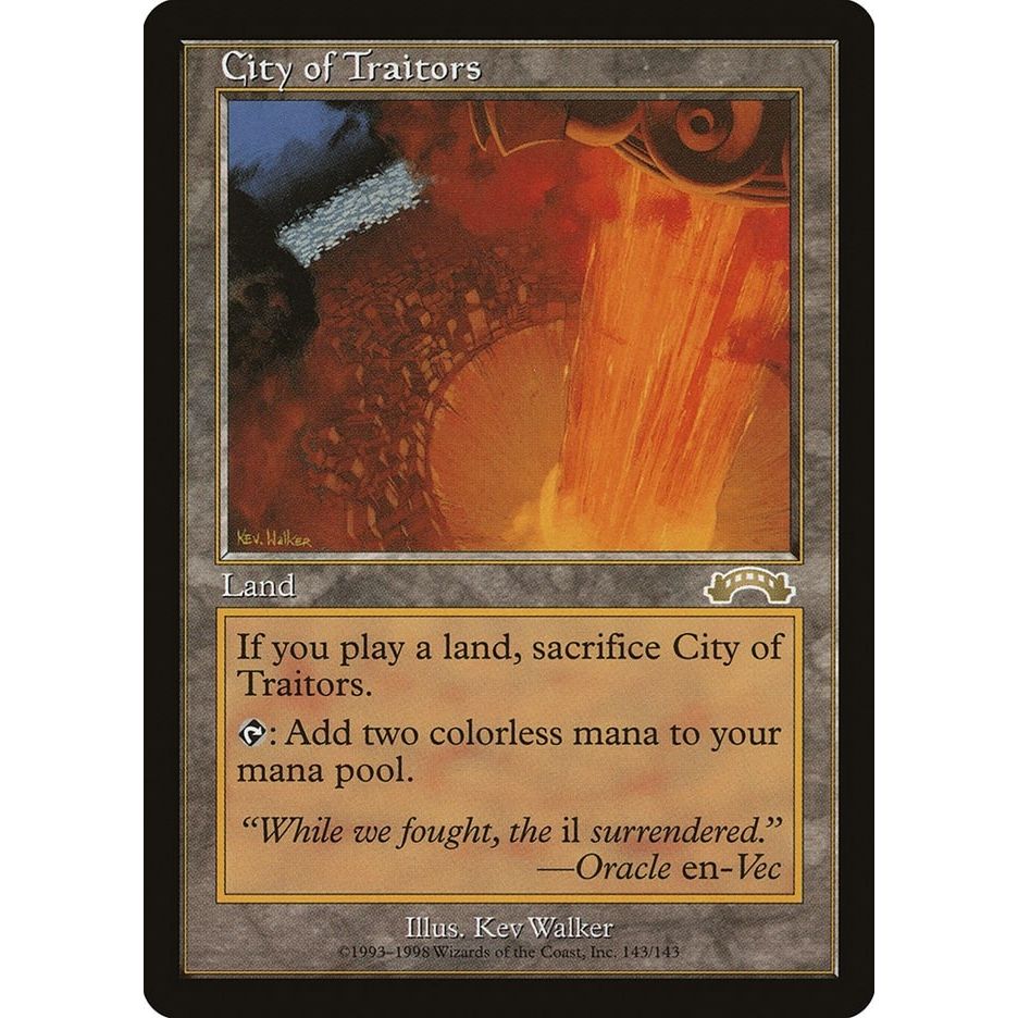 Image for City of Traitors (143) (EXO) - Magic: The Gathering